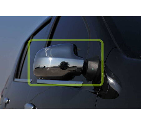 Ayna Kapağı Abs Krom 2 Parça Sandero-1 HB 5D 2008-2012 Arası Modeller İçin