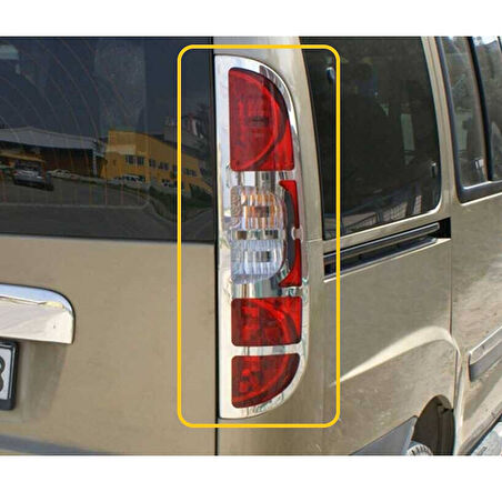 Stop Çerçevesi Krom 2 Parça Doblo-1 Panel Van LAV 2000-2006 Arası Modeller İçin