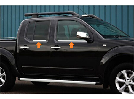 Cam Çıtaları Krom 4 Parça Navara Pikap 2006-2015 Arası Modeller İçin
