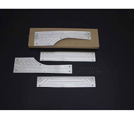 İç Kapı Eşiği Krom 4 Parça Doblo-2 Panel Van LAV 2010 Ve Sonrası Modeller İçin