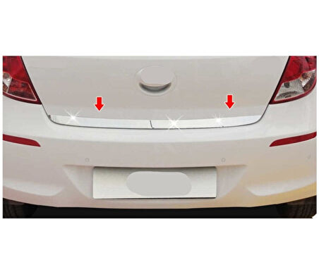 Bagaj Alt Çıta Krom İ20 HB 5D 2008-2012 Arası Modeller İçin