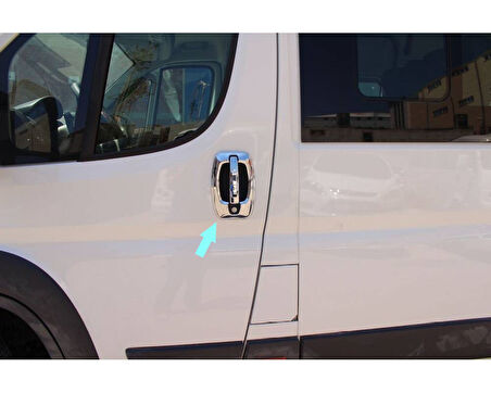 Kapı Kolu Ve Çerçevesi Krom 4 Kapı 8 Parça Jumper Van 2006 Ve Sonrası Modeller İçin