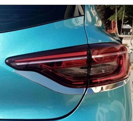 Stop Alt Çıtası Krom Extra Kalite 4 Parça Clio-5 HB 2019 Ve Sonrası Modeller İçin