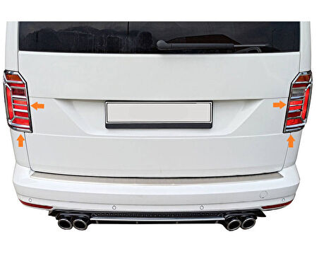 Stop Çerçevesi Abs Krom 2 Parça Caddy Mini Van 2015 Ve Sonrası Modeller İçin