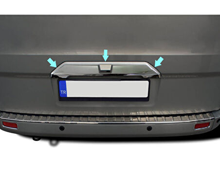 Bagaj Çıtası Tek Kapılı Kameralı Krom Tourneo Custom Van 2012 Ve Sonrası Modeller İçin