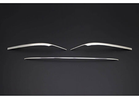 Passat B8 Arka Tampon Çıtası Krom 3 Parça SD / SW  2015 - 2019  Arası Modeller İçin