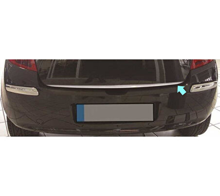 Bagaj Alt Çıta Krom Clio-3 HB 5D 2006-2011 Arası Modeller İçin