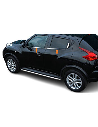 Cam Çıtaları Krom 4 Parça Juke SUV 2010 Ve Sonrası Modeller İçin
