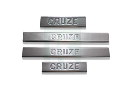 Kapı Eşiği Krom 4 Parça Cruze SD 2009 Ve Sonrası Modeller İçin