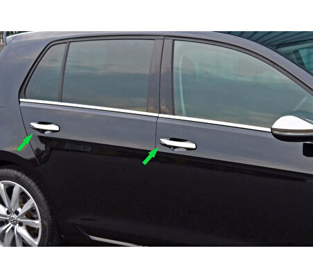 Kapı Kolu Krom 4 Kapı Golf-7 SW 2013 Ve Sonrası Modeller İçin