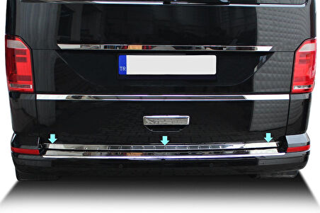 Bagaj Alt Çıta Krom T6 Transporter Van 2015 Ve Sonrası Modeller İçin