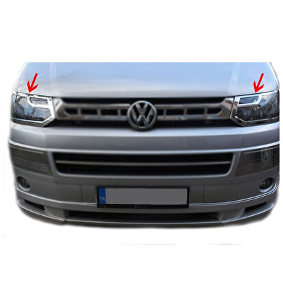 Far Çerçevesi Krom 2 Parça T5 Transporter Van 2003-2010 Arası Modeller İçin