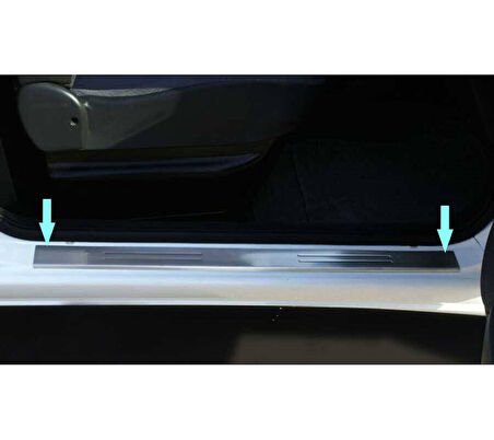 Kapı Eşiği Krom 2 Parça Berlingo-1 Mini Van 1996-2008 Arası Modeller İçin