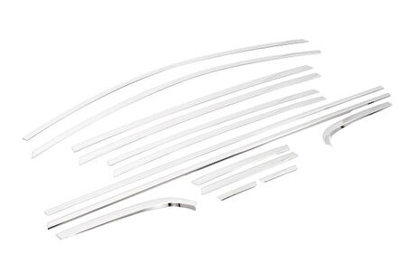 Cam Çerçevesi Krom 14 Parça Bayon SUV 2021 Ve Sonrası Modeller İçin