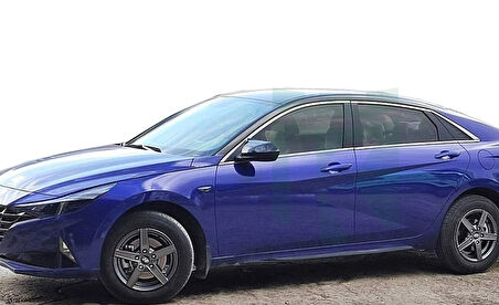 Elantra - 5 Cam Çerçevesi Krom 14 Parça SD 2015 Ve Sonrası Modeller İçin