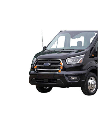 Ön Panjur Krom 4 Parça Transit Van 2019 Ve Sonrası Modeller İçin