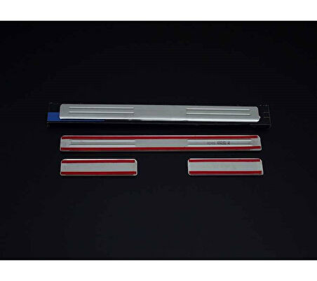 Kapı Eşiği Krom 4 Parça Polo-6 HB 5D 2017 Ve Sonrası Modeller İçin