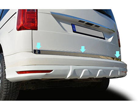 Bagaj Alt Çıta Krom Caddy Mini Van 2015 Ve Sonrası Modeller İçin