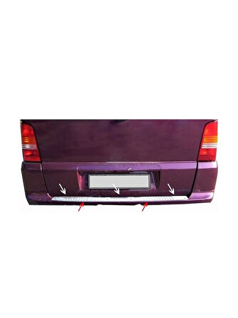 Arka Tampon Eşiği Krom Vito W638 Van 1996-2003 Arası Modeller İçin