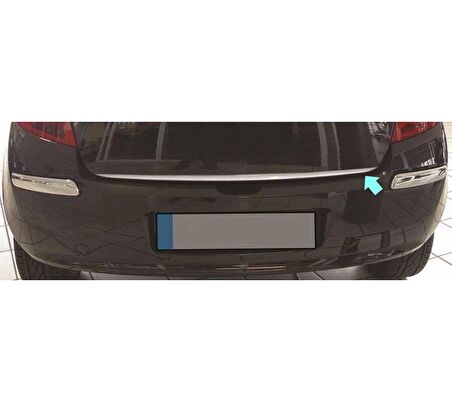 Bagaj Alt Çıta Krom Clio HB 5D 2006-2011 Arası Modeller İçin