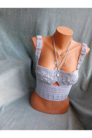 Vip Handmade Crop Top Büstiyer