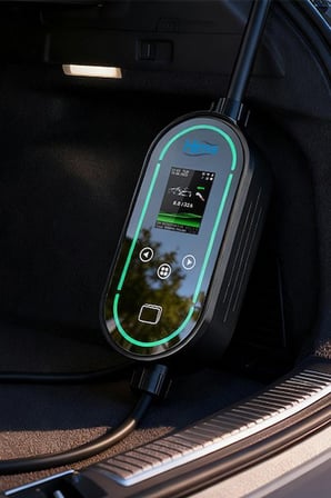 Hims HCTK-11-PS-S 11kW Akıllı Taşınabilir Araç Şarj Cihazı