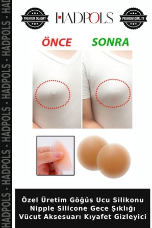 Özel Üretim Göğüs Ucu Silikonu Nipple Silicone Gece Şıklığı Vücut Aksesuarı Kıyafet Gizleyici