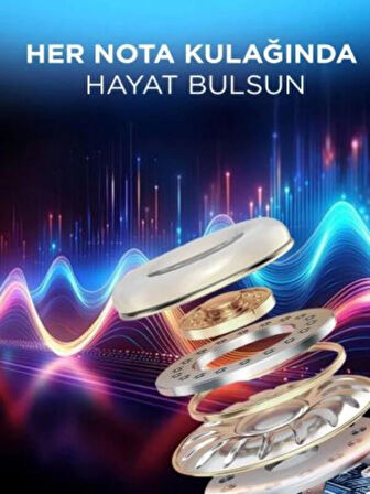 Pembe Kablosuz RGB Işıklı Kulak Üstü Bluetooth Kulaklık