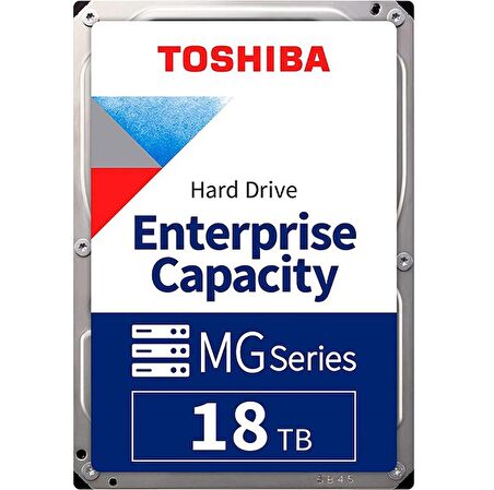 Toshiba MG512e 18TB 7/24 Güvenlik - Enterprise