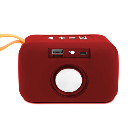 USB/SD/FM/BLUETOOTH DESTEKLİ TAŞINABİLİR WIRELESS HOPARLÖR-506 (4324)