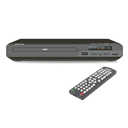 HELLO HL-5483 USB-HDMI DVD/DIVX KUMANDALI HD DVD PLAYER (4324)