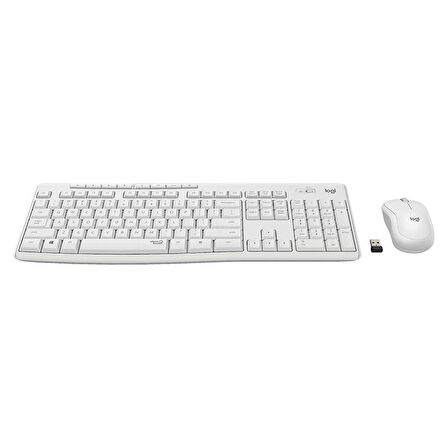 LOGITECH MK295 Q TR BEYAZ KABLOSUZ KLAVYE+MOUSE SET (4324)