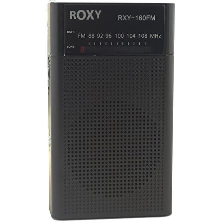 ROXY RXY-160FM CEP TİPİ MİNİ ANALOG RADYO (4324)