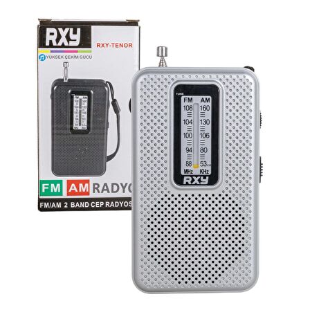 ROXY RXY-TENOR CEP TİPİ MİNİ ANALOG RADYO (4324)