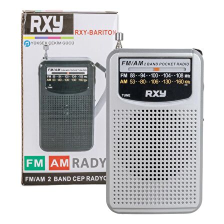 ROXY RXY-BARITON CEP TİPİ MİNİ ANALOG RADYO (4324)