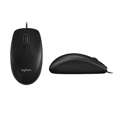 LOGITECH MK120 USB Q SİYAH KABLOLU KLAVYE+MOUSE SET (4324)