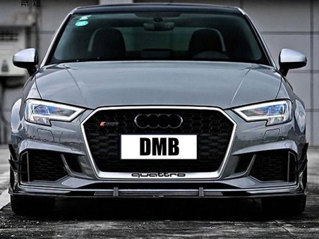 Dmb Audi A3 Rs3 Ön Tampon Komple Seti 8v Makyajlı Kasa 2016-2020 Arası Uyumlu Panjurlu