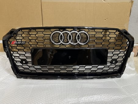 Audi A5 Rs5 Ön Panjur Piano Black 2017-2019 Arası Uyumlu