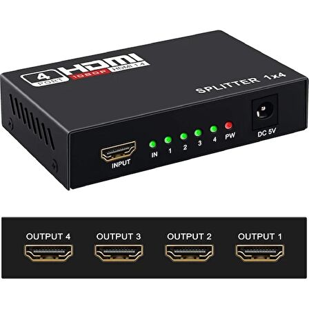 Has Alfa Elektronik HDMI Splıtter 1x4