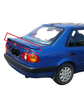 COROLLA 99-2002 KEDİ GÖZ IŞIKLI SPOİLER (( BOYASIZ ))