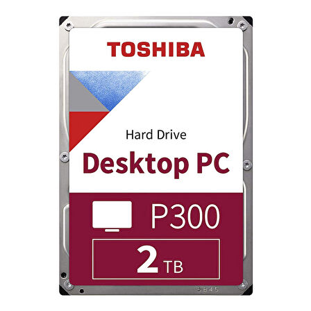 Toshiba P300 HDWD320UZSVA Sata 3.0 7200 RPM 3.5 inç 2 TB Harddisk