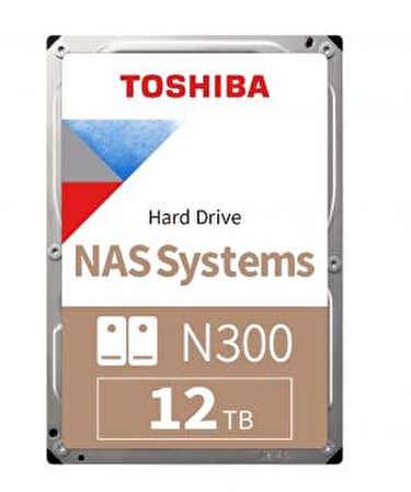 Toshiba N300 3.5 inç 12 TB 7200 RPM Sata 3.0 Harddisk 