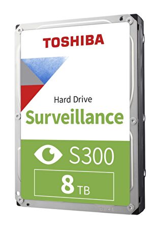 Toshiba S300 HDWT380UZSVA Sata 3.0 7200 RPM 3.5 inç 8 TB Harddisk