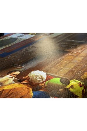 Resimli Tablo Soyut Kanvas Tablo Aşıklar Kanvas Tablo