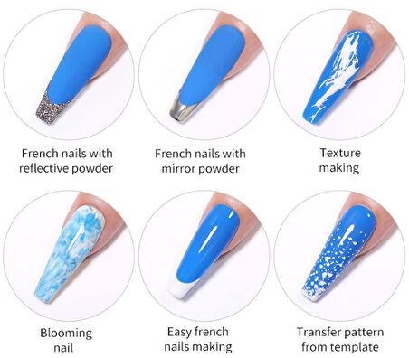 Tırnak Süs Damgası French Stamper