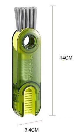 3 Fonksiyonlu Çok Amaçlı Temizleme Fırçası