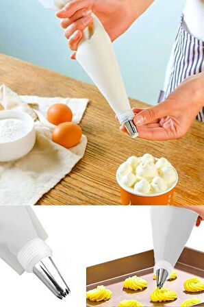 Krema Sıkma Seti 10 Parça