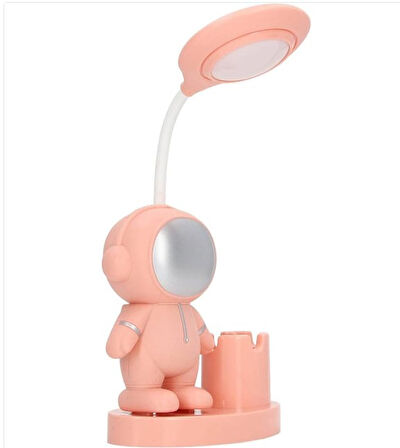 LED Astronot Masa Lambası Ve Kalemlik