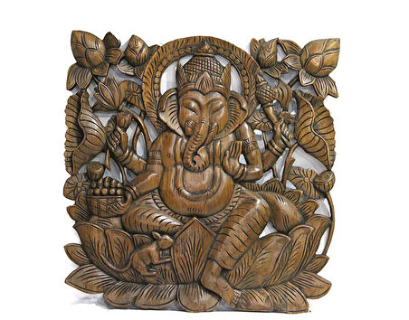 Ahşap Duvara Asmalı El Oyması Pano