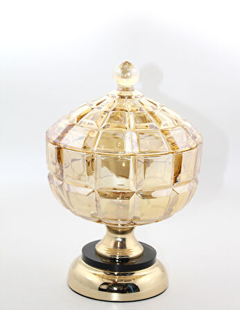 Kapaklı Cam Şekerlik Model 2